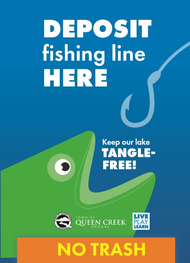 Fishing Line Bin Graphic