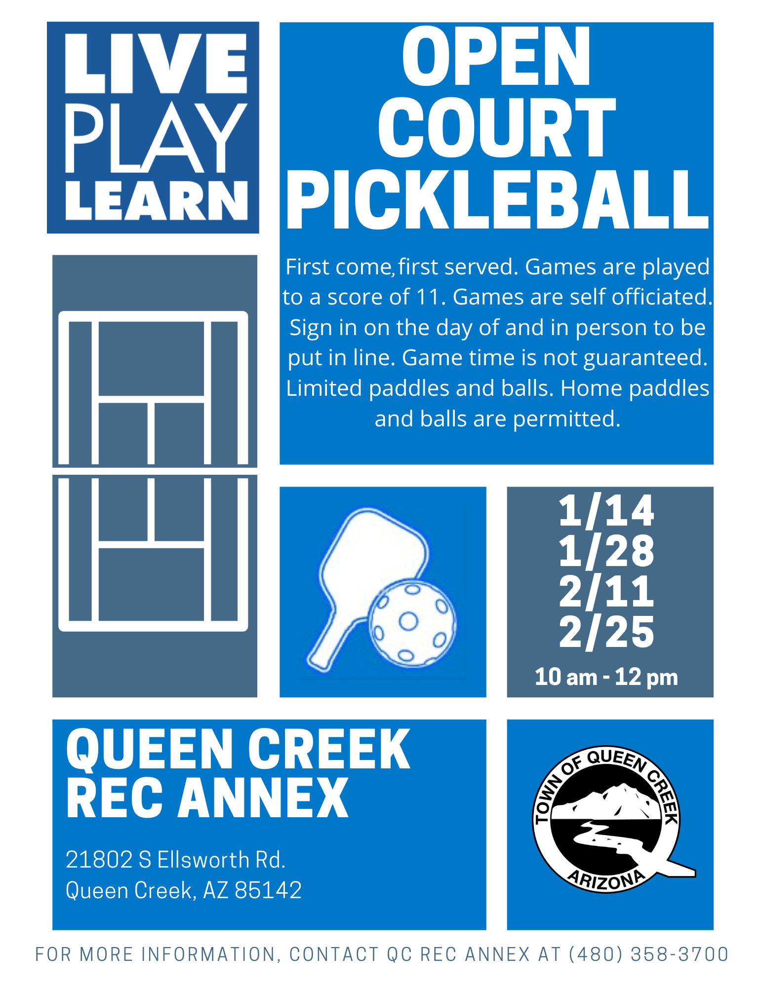 Jan Feb Pickleball Flyer