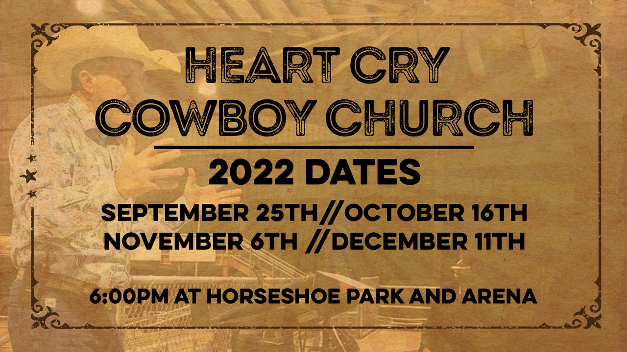 Cowboy Church 2022 schedule