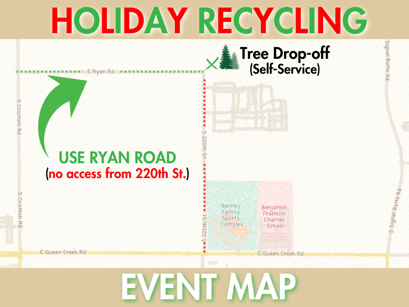 Holiday Recycling Event Map (800 x 600 px)