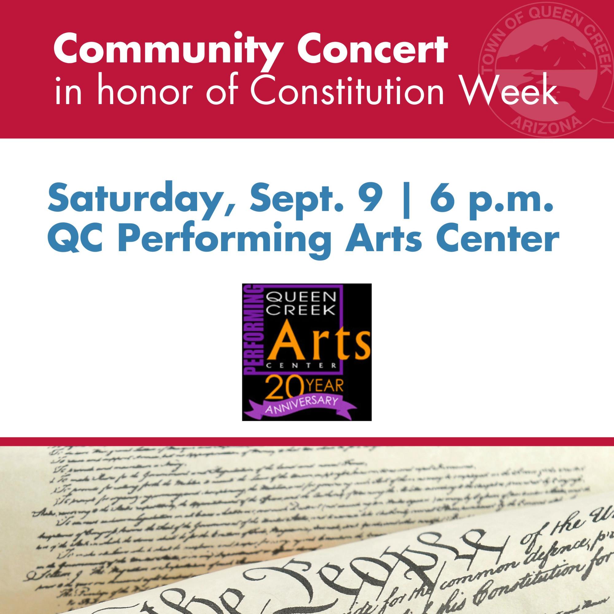 Constitution Week Community Concert