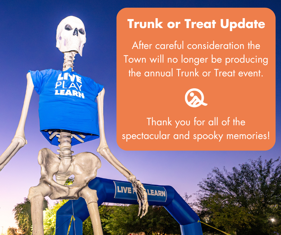 Trunk or Treat notification