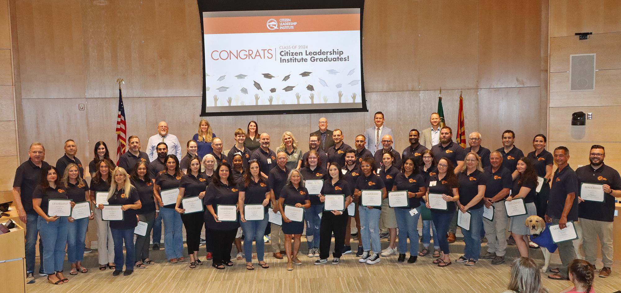 Citizen Leadership Institute 2024 Graduates