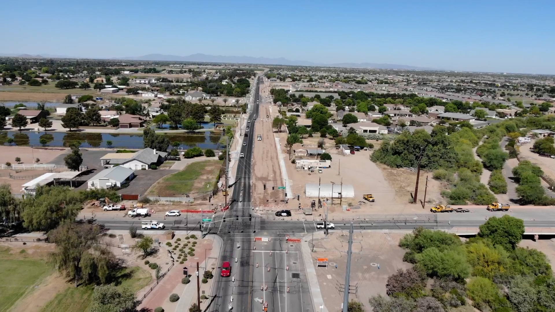 Ocotillo roadway project