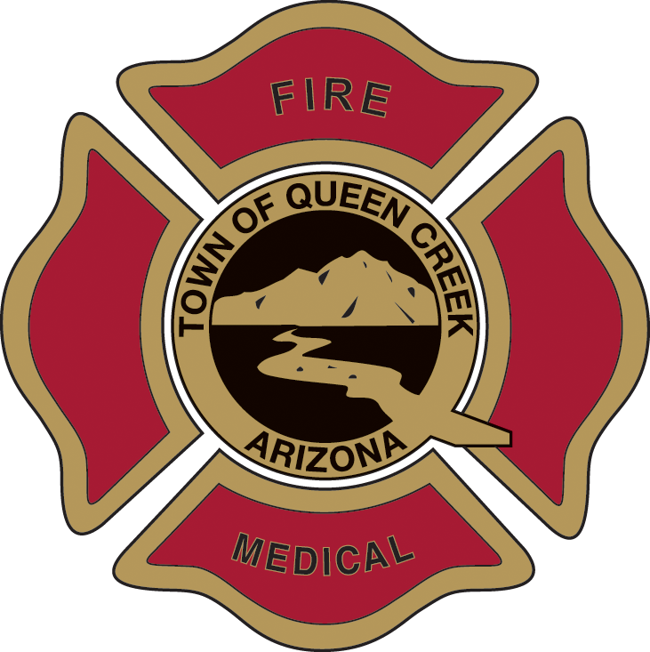 Queen Creek Fire and Medical Department logo