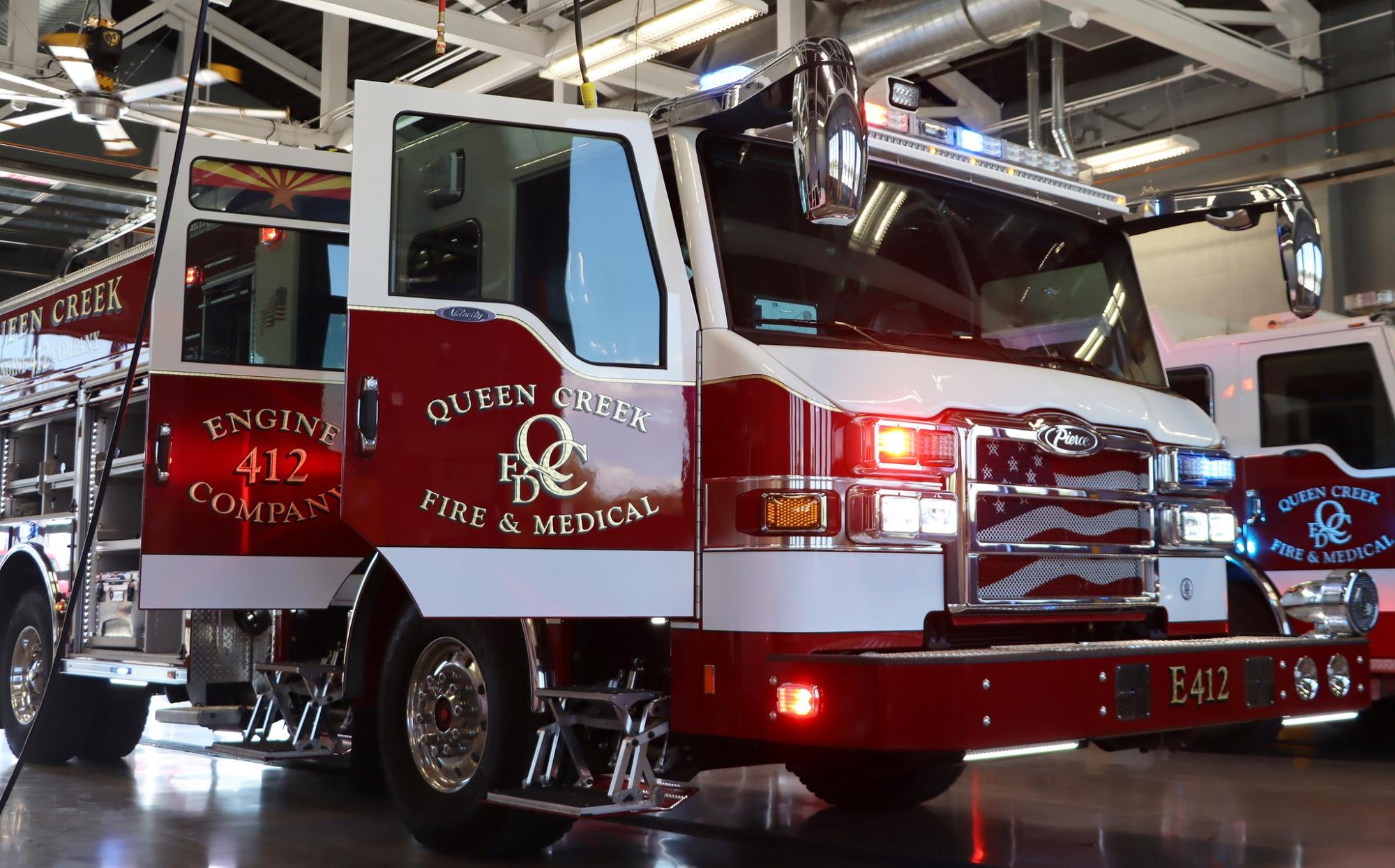 QCFMD fire engine