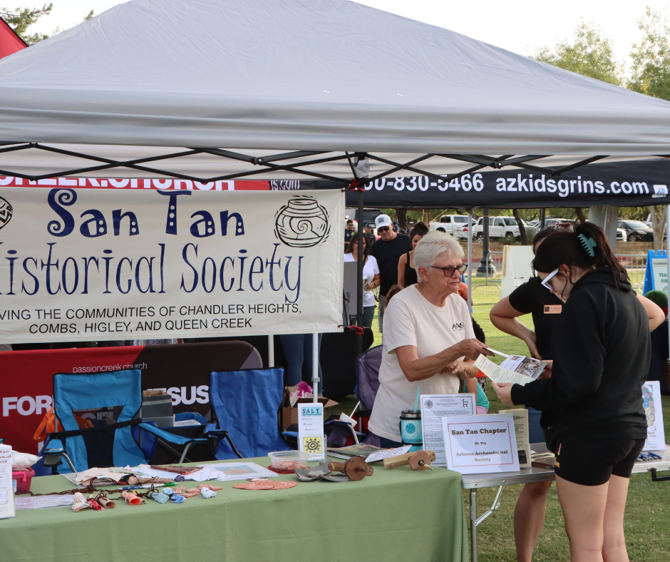 San Tan Historical Foundation Booth